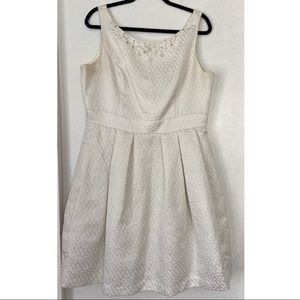 White Jessica Howard Cocktail Dress